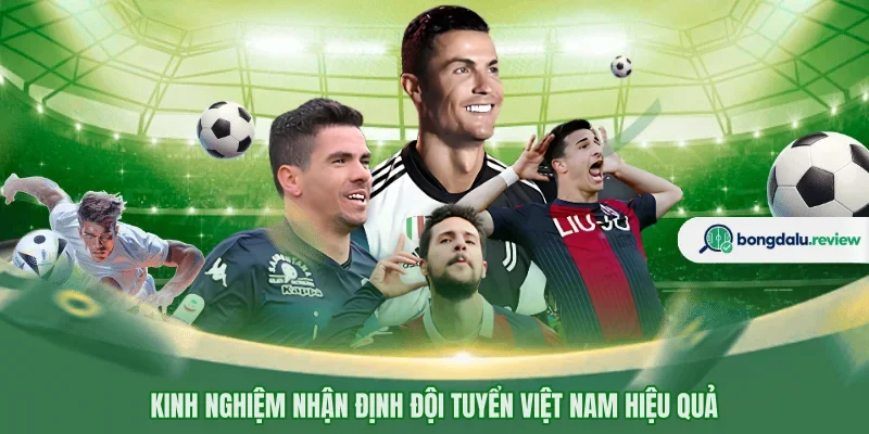 Kinh nghiệm nhận định đội tuyển Việt Nam hiệu quả