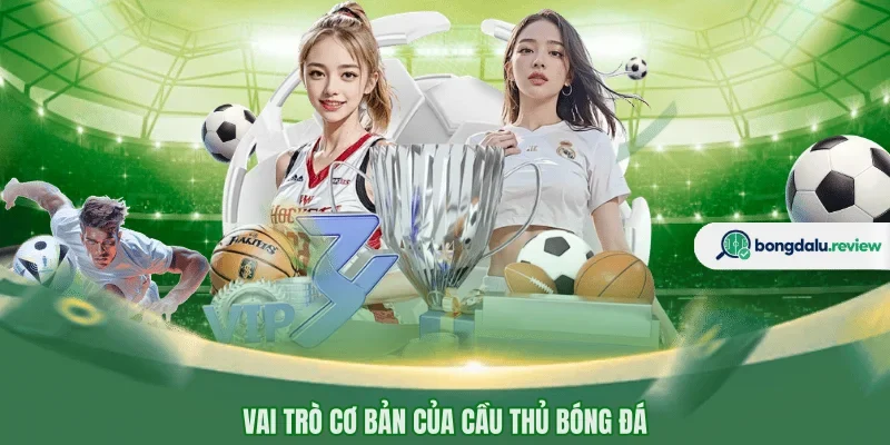 Vai trò cơ bản của cầu thủ bóng đá